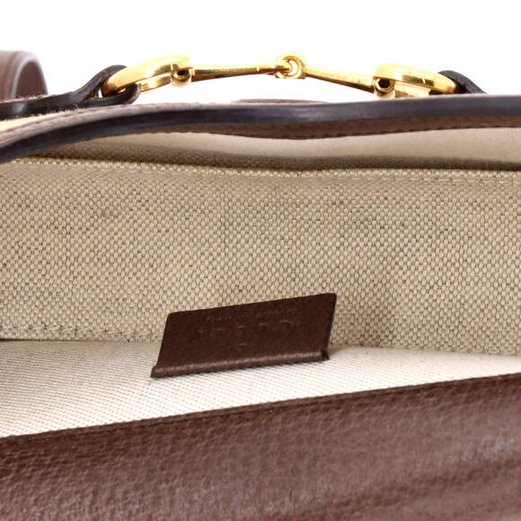 Gucci Horsebit Flap Crossbody Bag Jumbo #210981G13B - Picture 5 of 9